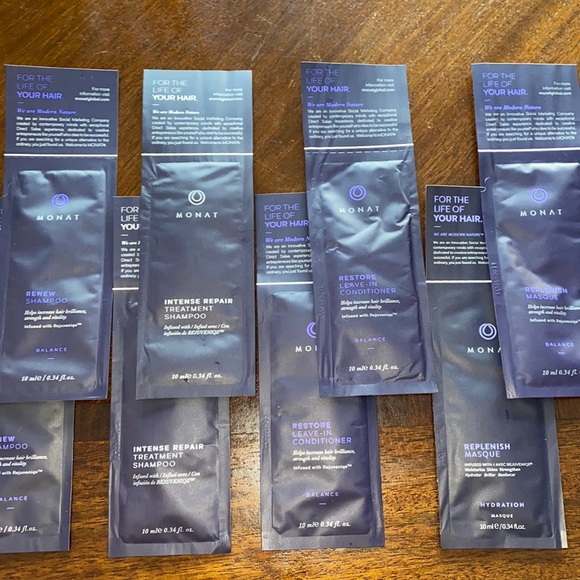 Monat bundle of 8 samples all new. - Picture 1 of 6